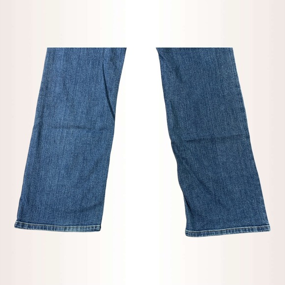 Duluth Trading Womens 4 (30x29) Blue Daily Denim Bootcut Jeans Stretch Indigo - Picture 8 of 10